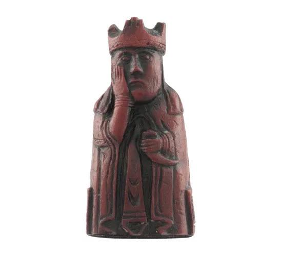 SINGLE REPLACEMENT PIECES: Mini Isle of Lewis Chess Pieces - SAC Antiqued - Parts - Chess-House