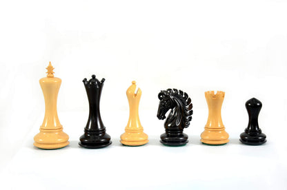 SINGLE REPLACEMENT PIECES: Royal 4.5" Ebony and Boxwood Pieces - Parts - Chess-House