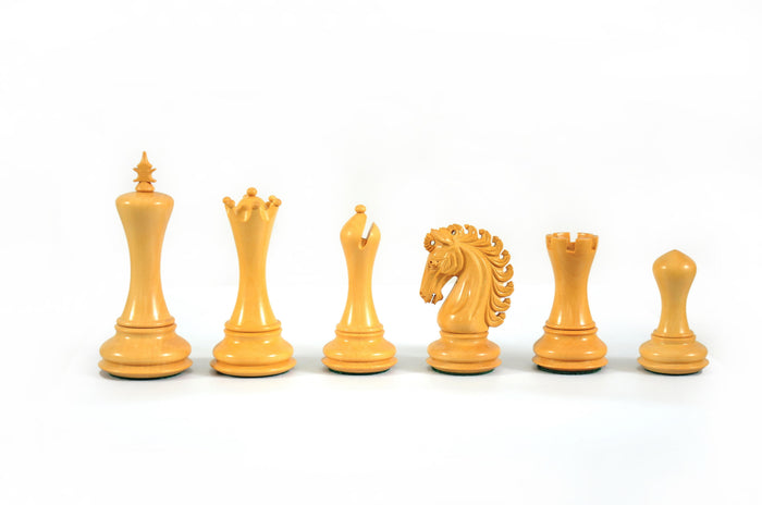 SINGLE REPLACEMENT PIECES: Royal 4.5" Ebony and Boxwood Pieces - Parts - Chess-House