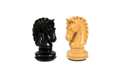 SINGLE REPLACEMENT PIECES: Royal 4.5" Ebony and Boxwood Pieces - Parts - Chess-House