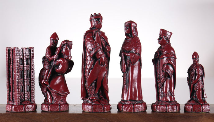SINGLE REPLACEMENT PIECES: The Battle of Hastings Chess Pieces - SAC Antiqued - Parts - Chess-House