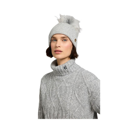 Sloane Cable Bobble Hat