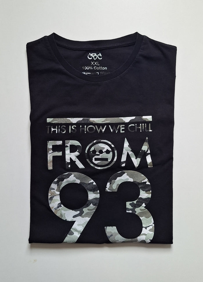 Souls of Mischief “93 ‘Til Infinity” Camo Graphic Tee - Catch Body Customs