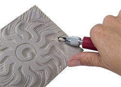 Speedball Red Baron Unmounted Battleship Gray Linoleum Blocks