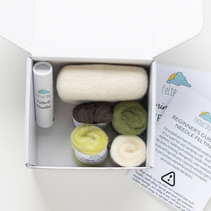 Spring Blooms Mini Needle Felting Kit