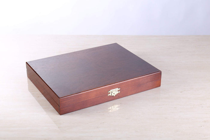 Standard Flat Wood Chess Box - Box - Chess-House
