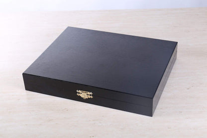 Standard Flat Wood Chess Box - Box - Chess-House
