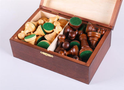 Standard Staunton 3 5/8" Chess Pieces #5 in Box - Piece - Chess-House