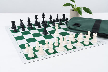 Stealth Combo - Flex Pad Silicone Chess Set with Deluxe Bag - Chess Set - Chess-House