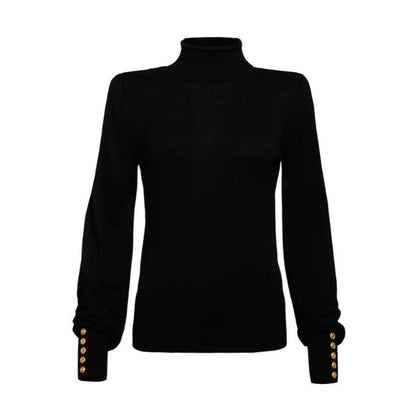 Structured Kelsie Roll Neck Knit