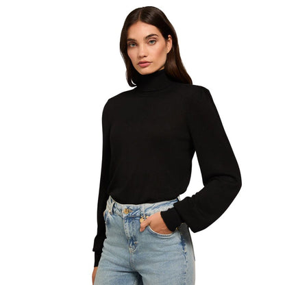Structured Kelsie Roll Neck Knit