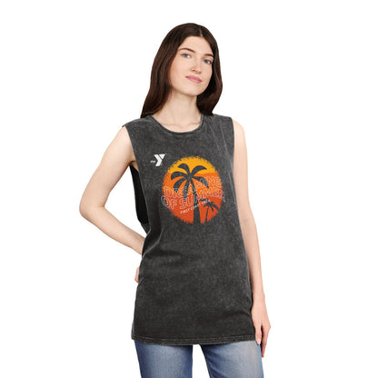 Summer Vibes - Dreaming Unisex Stonewash Tank Top