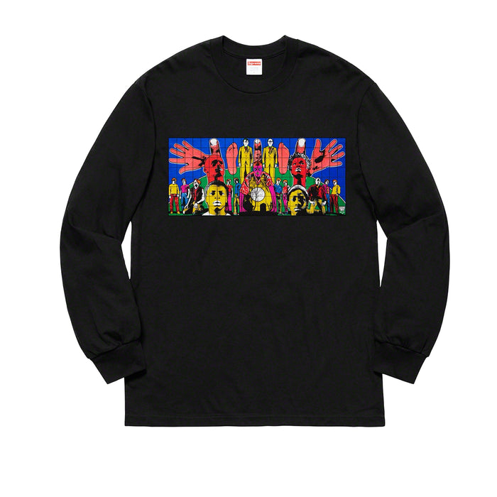 Supreme Gilbert & George Death After Life Long Sleeve Tee