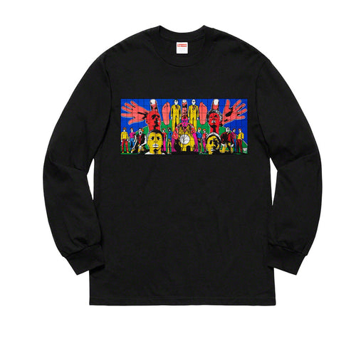 Supreme Gilbert & George Death After Life Long Sleeve Tee