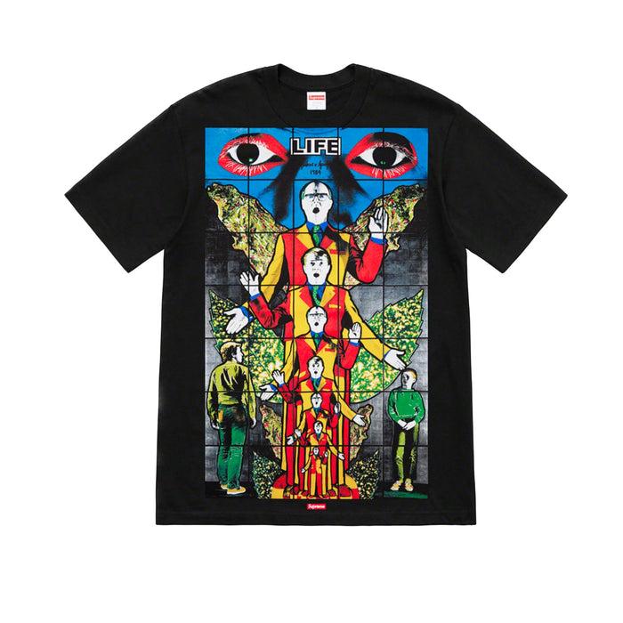 Supreme Gilbert & George Life Tee Black