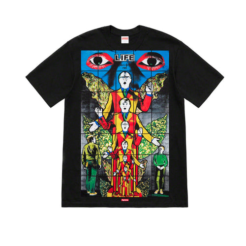 Supreme Gilbert & George Life Tee Black