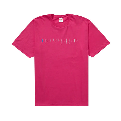 Supreme Location Tee Pink