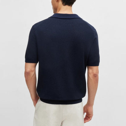 Tempio Short Sleeve Knitted Polo Shirt 50511775