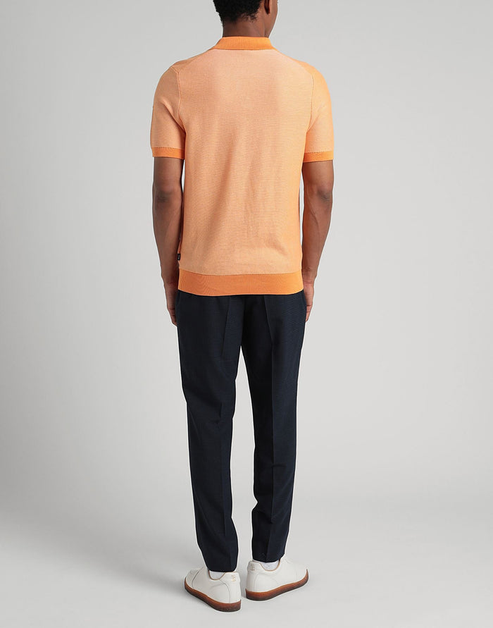 Tempio Short Sleeve Knitted Polo Shirt 50511775