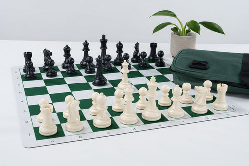 The Bobby Fischer Ultimate Flex Pad Chess Set Combo (Extra Heavy Weighted) - Chess Set - Chess-House