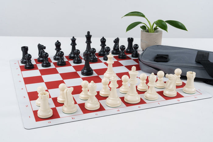 The Bobby Fischer Ultimate Flex Pad Chess Set Combo (Extra Heavy Weighted) - Chess Set - Chess-House