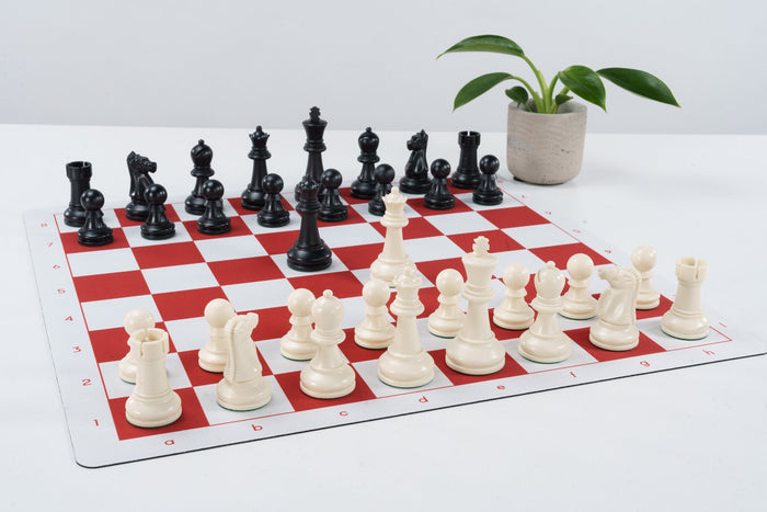 The Bobby Fischer Ultimate Flex Pad Chess Set Combo (Extra Heavy Weighted) - Chess Set - Chess-House