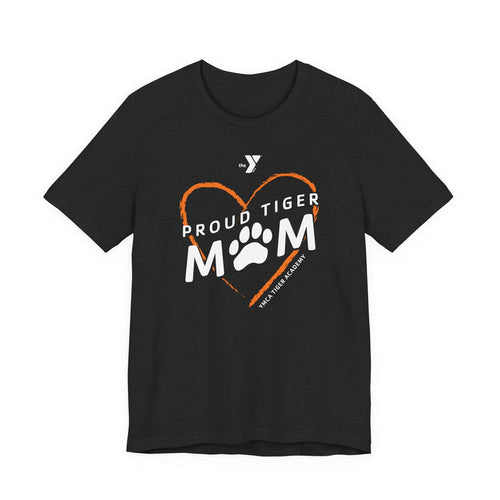 Tiger Academy Mom Heart Short Sleeve Tee