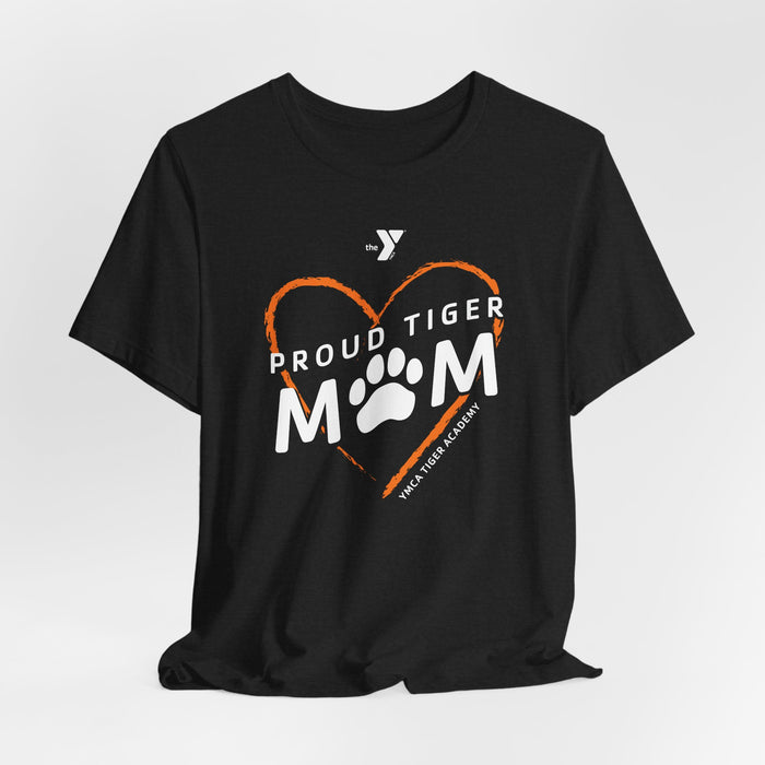 Tiger Academy Mom Heart Short Sleeve Tee