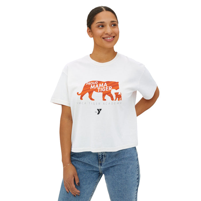Tiger Academy Proud Mama Women's Boxy Tee