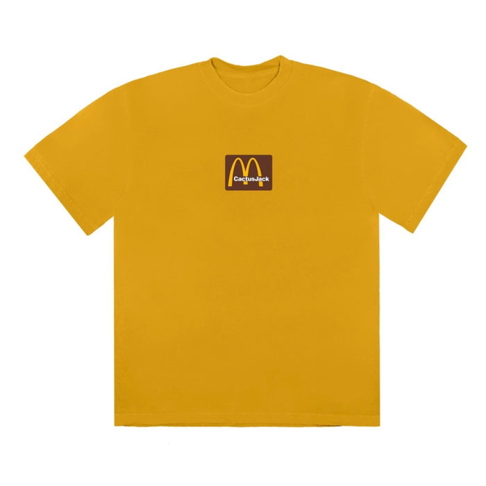Travis Scott x McDonald’s Sesame Inv II T-Shirt Gold