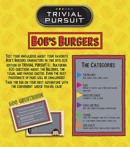 Trivial Pursuit - Bob's Burgers Edition - Game - Chess-House