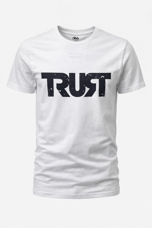 Trust Gang Distressed Logo T-shirt - Catch Body Customs