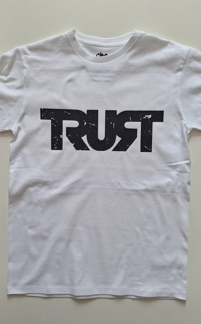 Trust Gang Distressed Logo T-shirt - Catch Body Customs