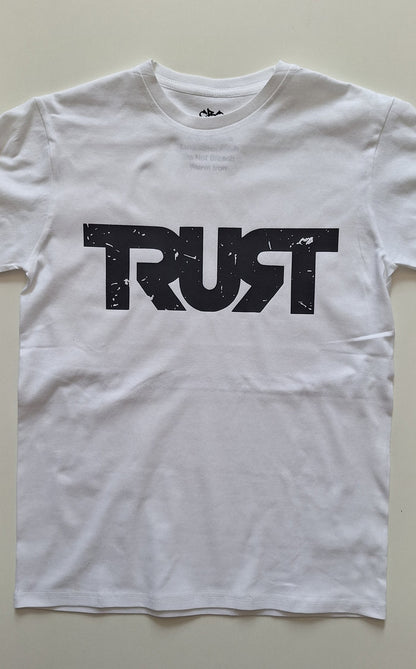 Trust Gang Distressed Logo T-shirt - Catch Body Customs
