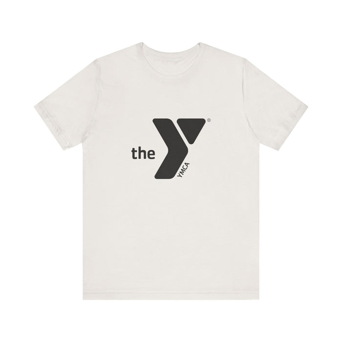 Unisex Black Y Logo Short Sleeve Tee