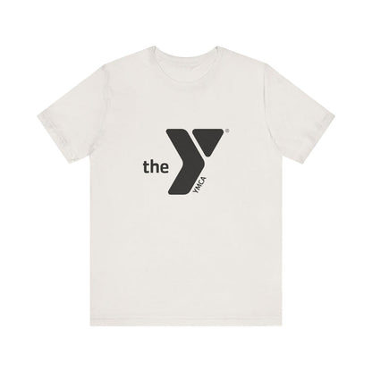 Unisex Black Y Logo Short Sleeve Tee