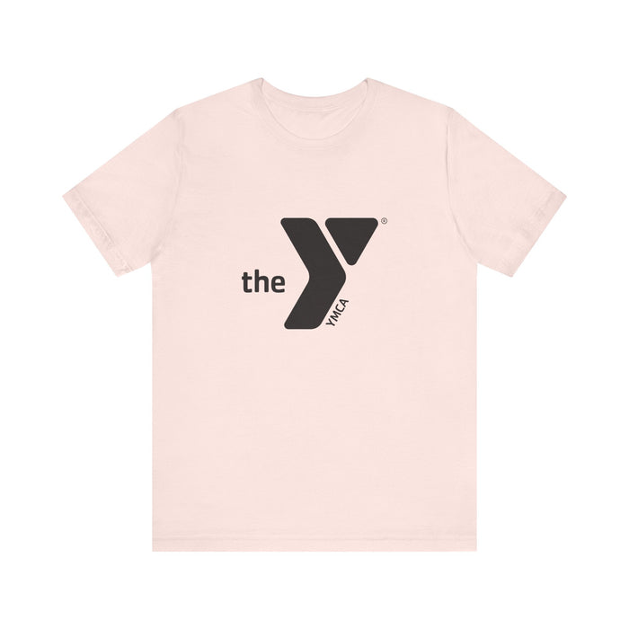 Unisex Black Y Logo Short Sleeve Tee