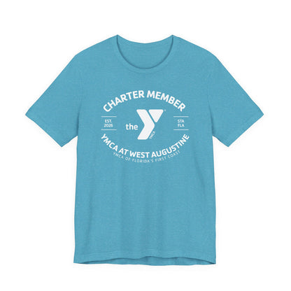 West Augustine Charter Member - Unisex Jersey Short Sleeve Tee