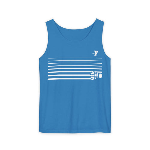 Winston Badminton Club - Unisex Garment-Dyed Tank Top