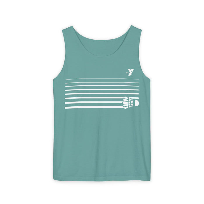 Winston Badminton Club - Unisex Garment-Dyed Tank Top