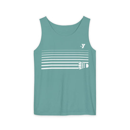 Winston Badminton Club - Unisex Garment-Dyed Tank Top