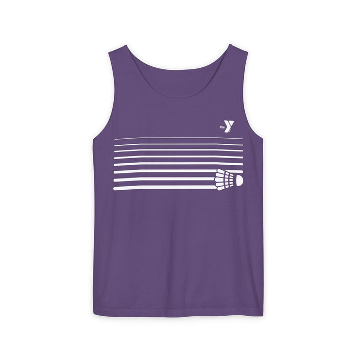 Winston Badminton Club - Unisex Garment-Dyed Tank Top