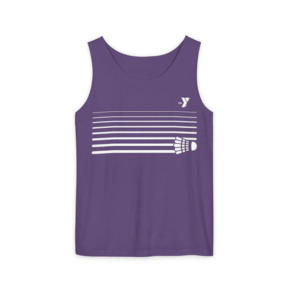 Winston Badminton Club - Unisex Garment-Dyed Tank Top