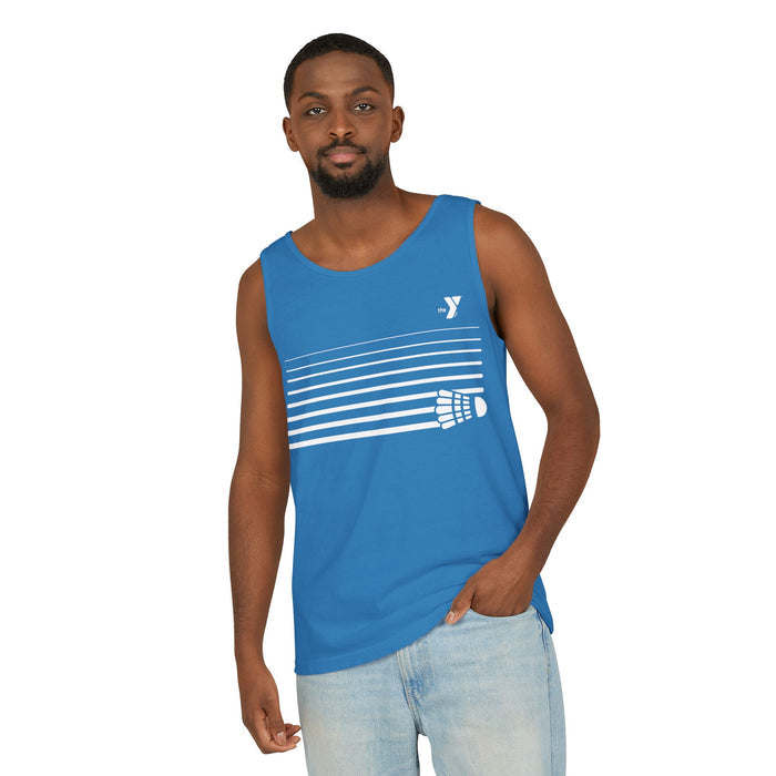 Winston Badminton Club - Unisex Garment-Dyed Tank Top