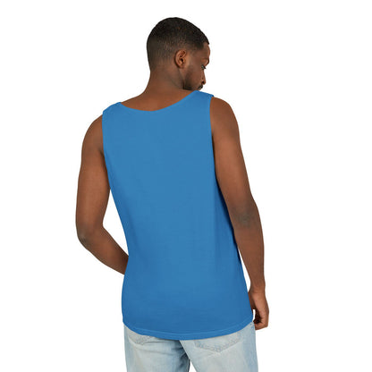 Winston Badminton Club - Unisex Garment-Dyed Tank Top
