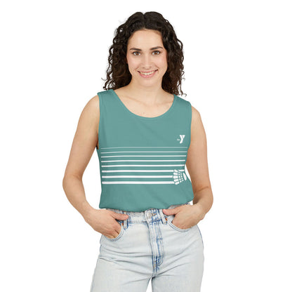 Winston Badminton Club - Unisex Garment-Dyed Tank Top