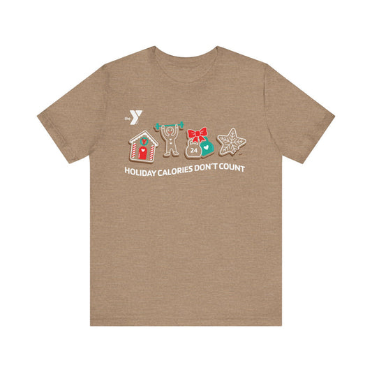 Winter - "Holiday Calories Don't Count" Jersey Tee