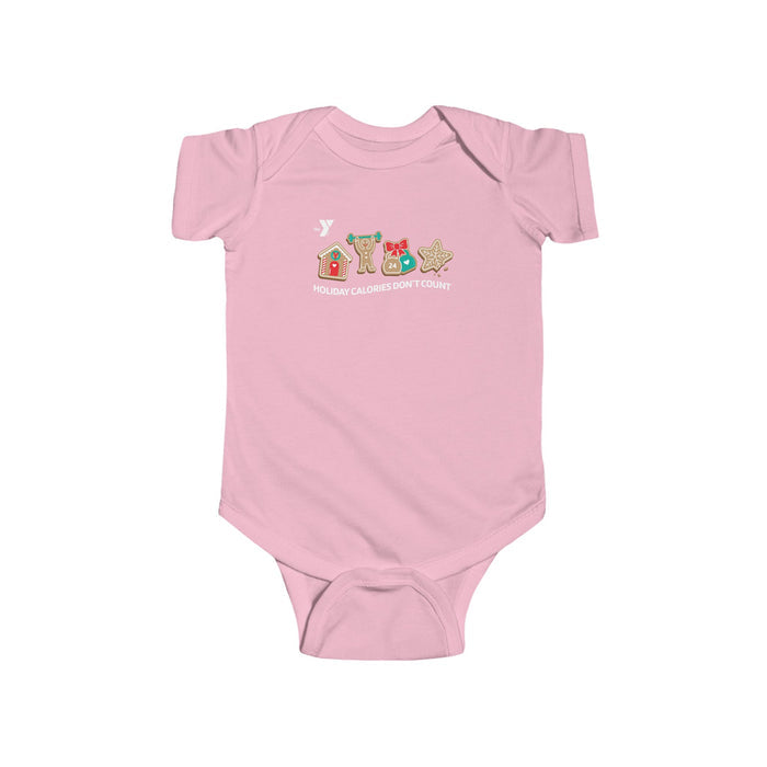 Winter - Holiday Infant Bodysuit - "Holiday Calories Don't Count"