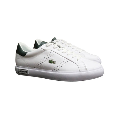 Women's Lacoste Powercourt 2.0 123 White Dark Green