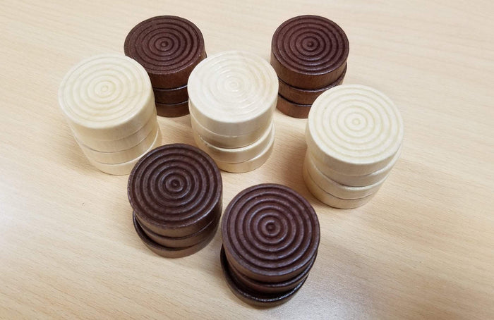 1 1/4" Sized Checkers - Checkers - Chess-House